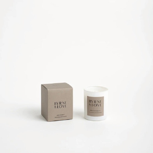 Hemingway | Leather & Cedarwood Candle S